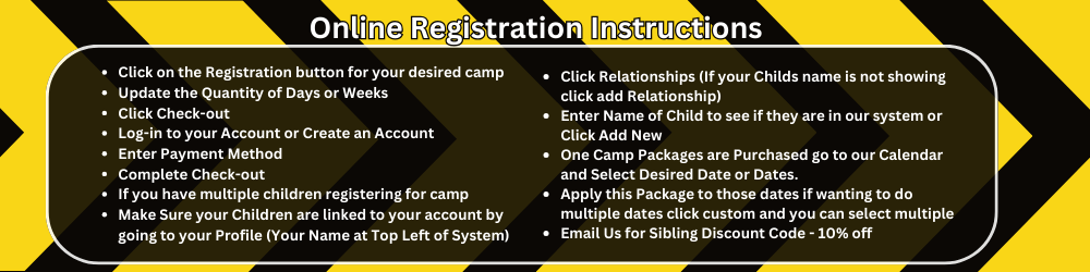 Registration Instructions